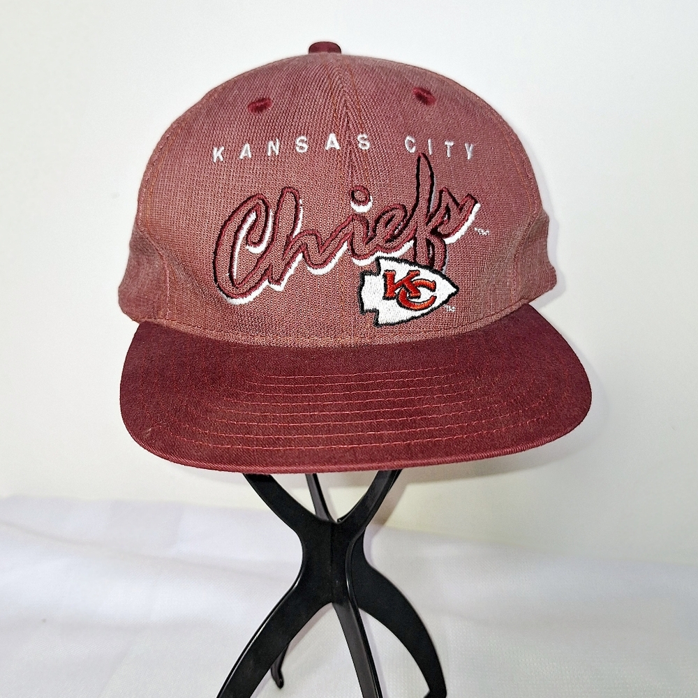 Vtg.American Needle brand"How About Them Chiefs"Kansas City Chiefs  snapback hat